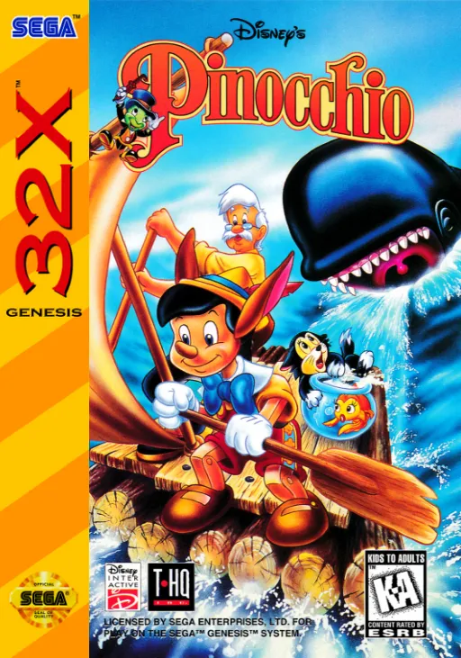 Pinocchio (Europe) (Proto) (1995-06-12)